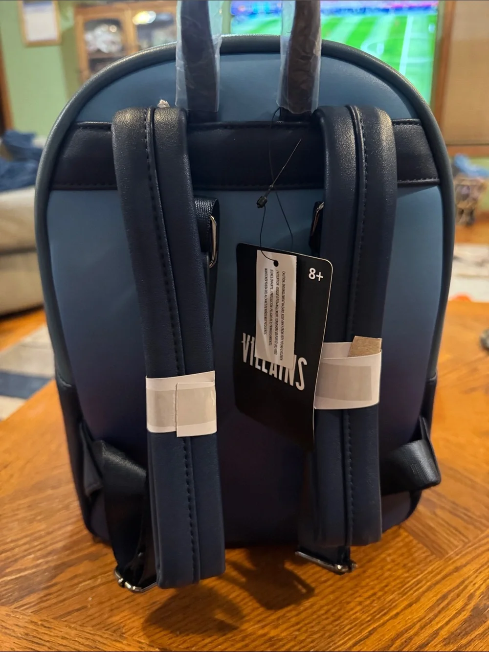 Loungefly Blue Disney Villains Mini Backpack